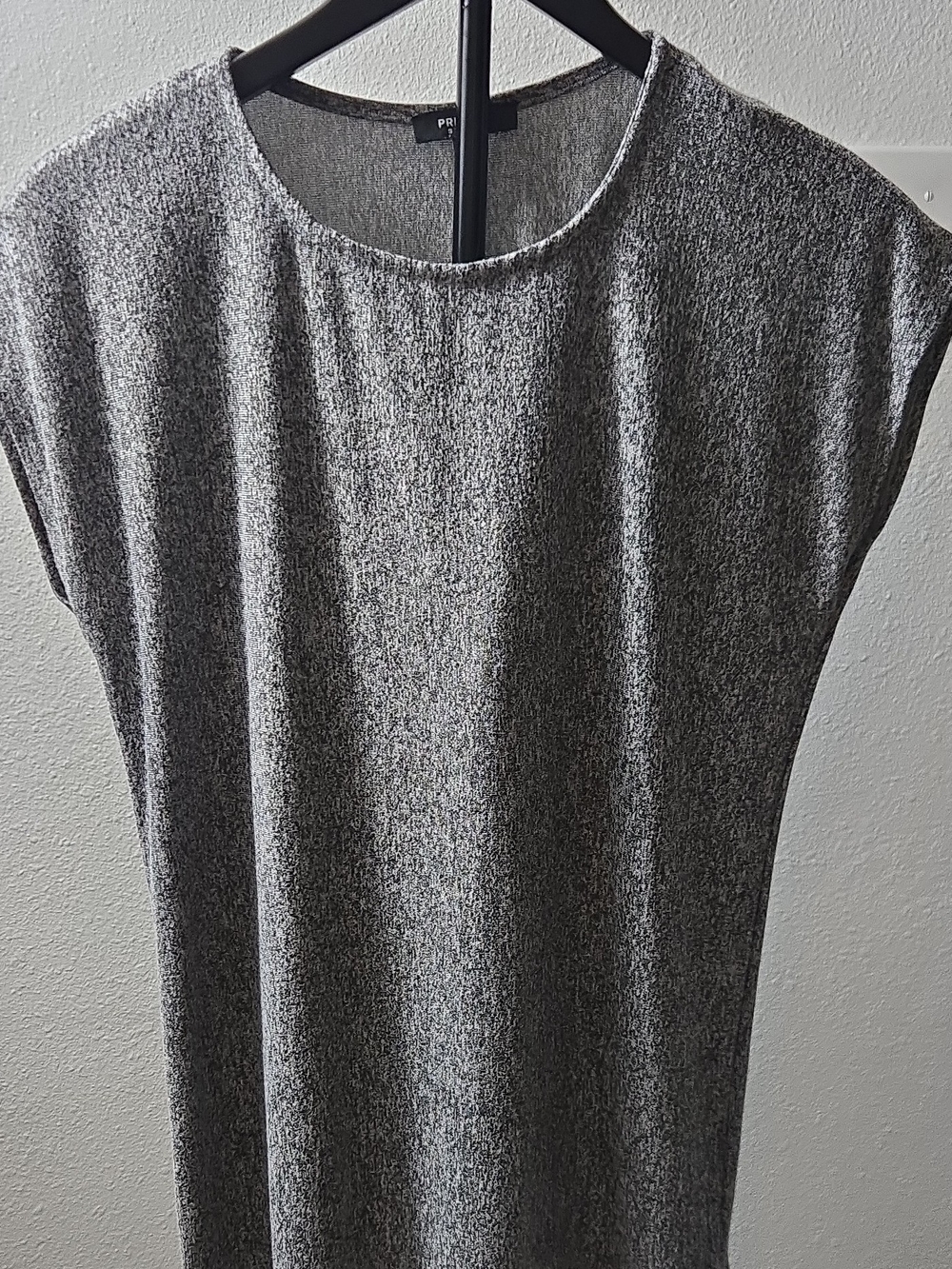 Premise Studio Heathered Gray Knit Dress